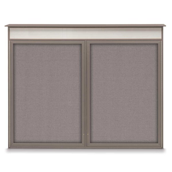 Single Door Enclosed Indoor Letterboard